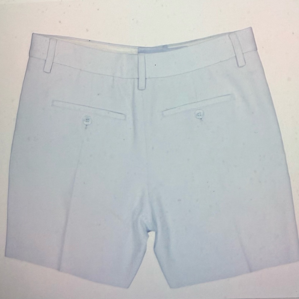 Burberry, new with tags pale Blue Women's tailored Shorts size 6 - Picture 5 of 10